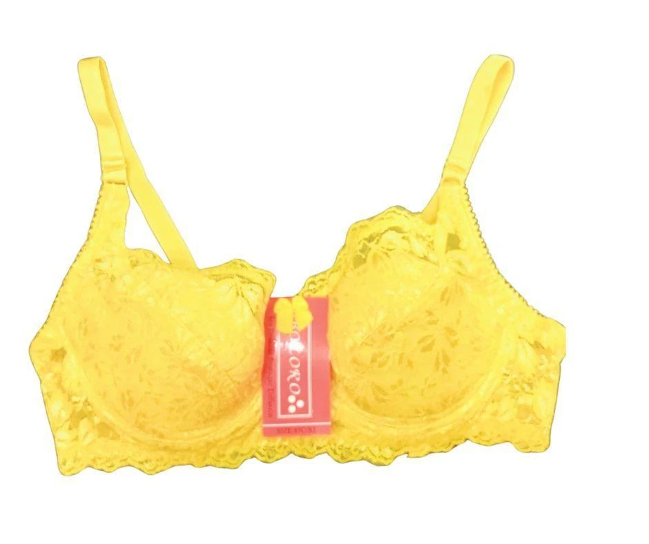 Cotton printed padded bra - Add a pop up color to your wardrrobe