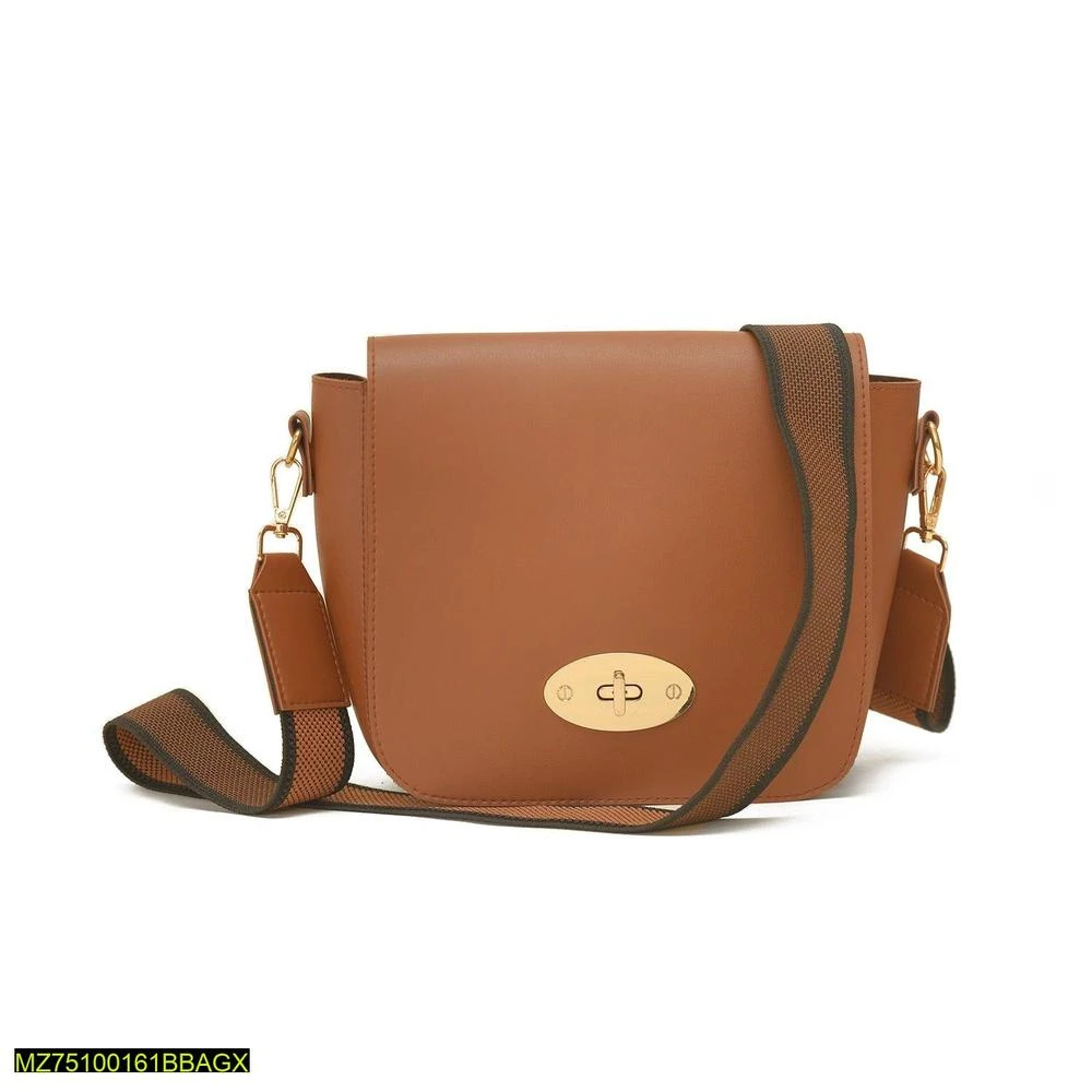 X-Side Brown Crossbody Bag