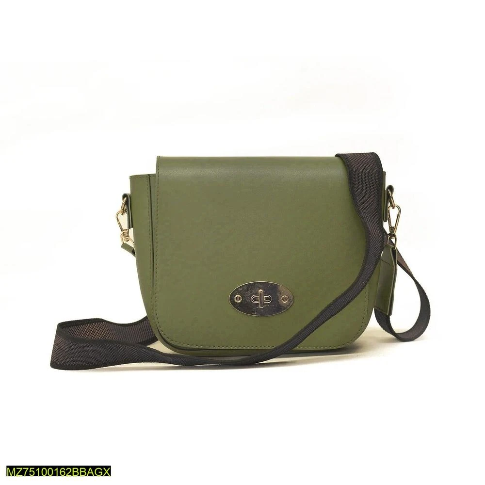 X-Side Green Crossbody Bag