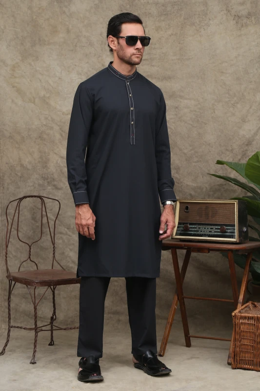 ANCHOR GREY MEN'S WASH & WEAR SHALWAR KAMEEZ