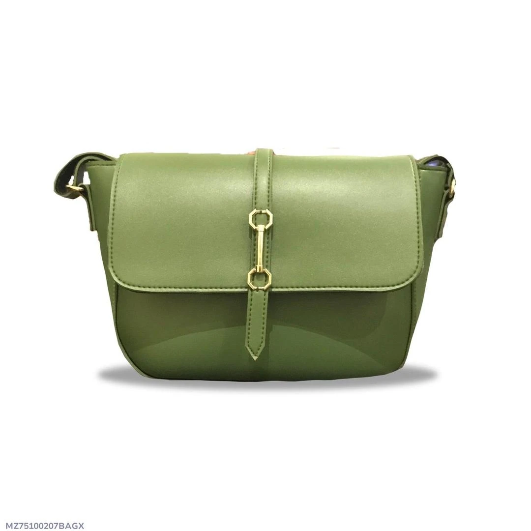 BagX- Copenhagen PU Leather Shoulderbag, Green