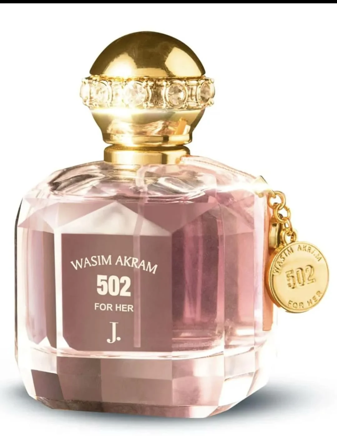 Alcohol-Free Floral Perfume for Women 100ml Pink Bottle