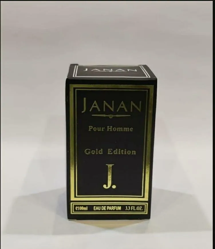 Janan Gold Edition Unisex Perfume – 100ml (Black Bottle)