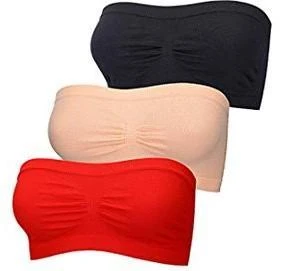 Teenage tube bra - Pack of 3