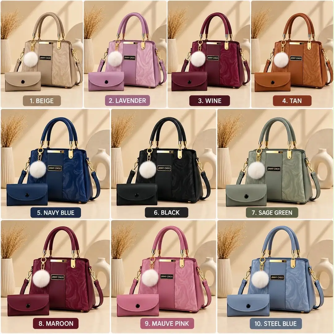 Green Leather Shoulder Bag for Women – Plain Elegant Everyday Handbag