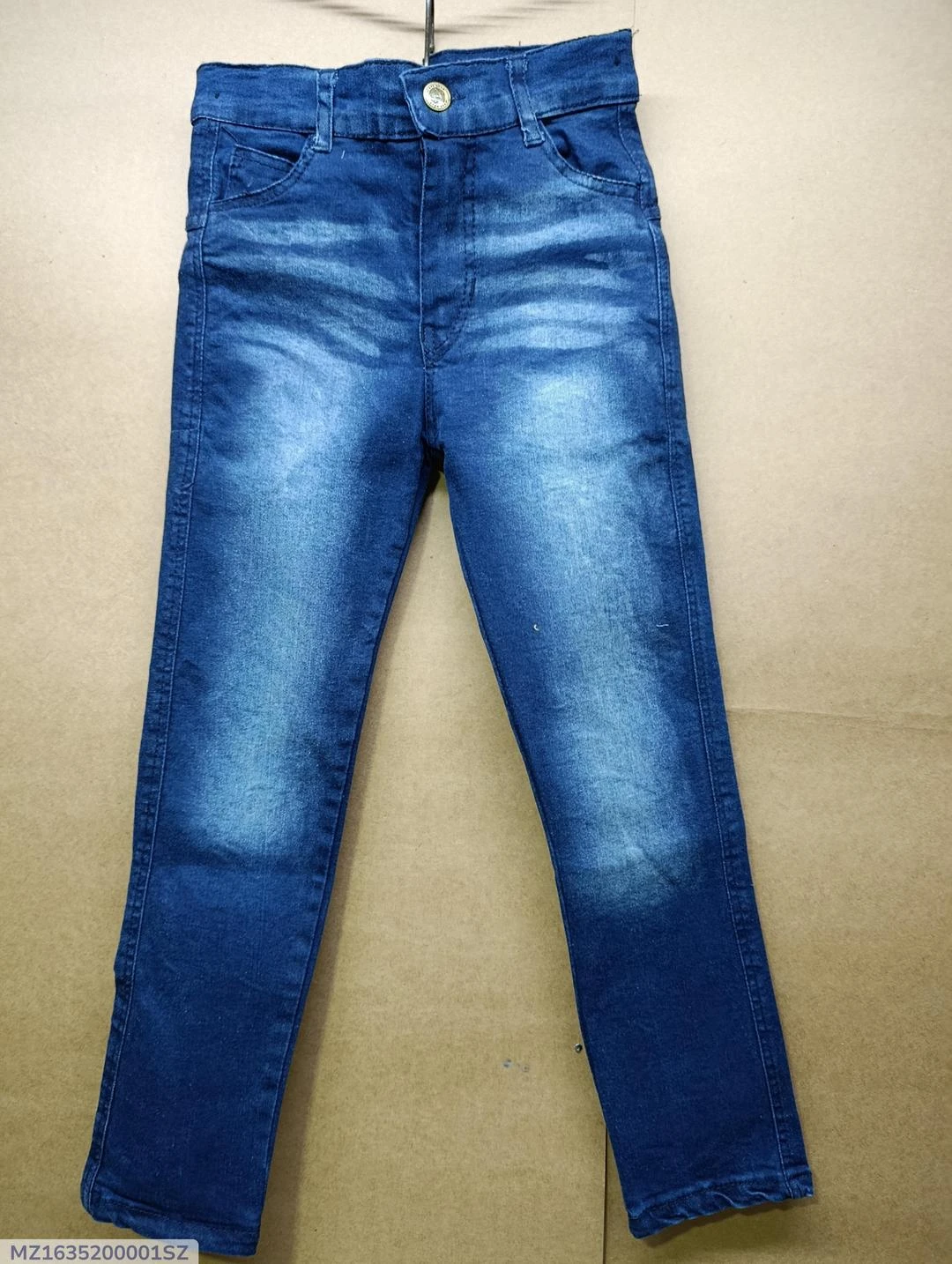 1 Pc Boy's Denim Plain Pants
