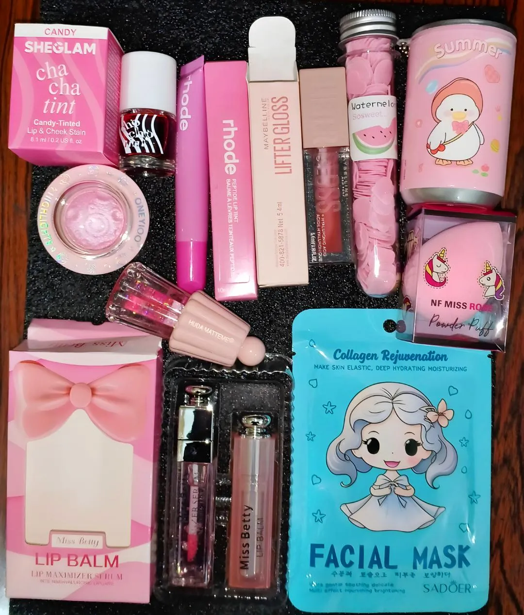 11-in-1 Makeup & Beauty Essentials Bundle for Women — Lip Tints, Glosses, Highlighter, Serums & Skincare Set