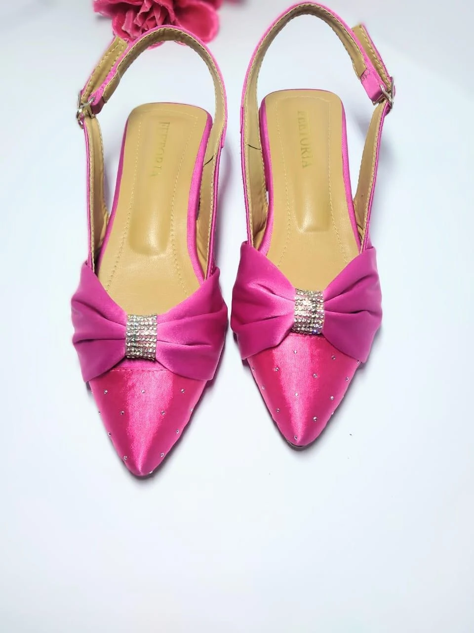 Elegant Pink Mesh Pumps for Women - Fancy Formal Footwear