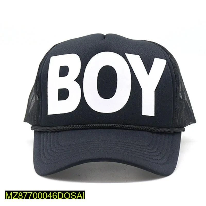 Black boy net cap